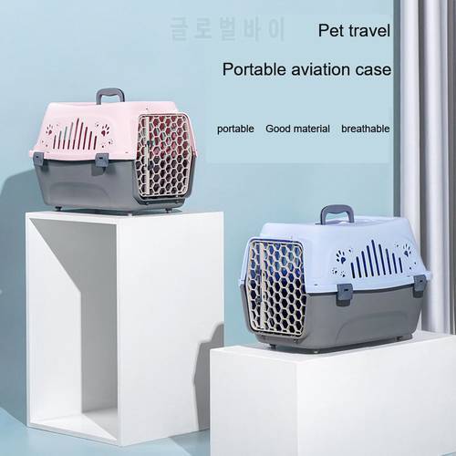 Carrier For Cat Portable Transportation Pets Portable Air Box Travel See A Doctor Cat And Dog Rabbit Pets House Dog Products