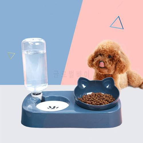 Automatic Water Dispenser Bowl Pet Cat Dog Neck Protection Anti Overturning Pets Feeder Cat Dog Drinking Bowl Pet Product