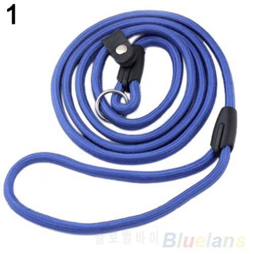 50% Hot Sales Pet Dog Nylon Rope Training Leash Slip Lead Strap Adjustable Traction Collar