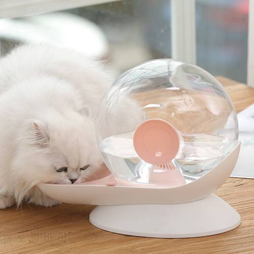 2.8L Snails Bubble Automatic Cat Water Bowl Fountain Drinker For Pets Water Dispenser Large Drinking Bowl Cat Dog Drinker