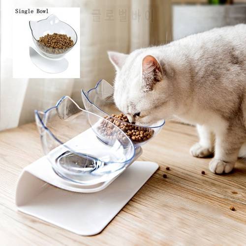 Hot Non-Slip Cat Bowl Dog Bowl With Stand Pet Feeding Cat Water Bowl For Cats Food Pet Bowls For Dogs Feeder Product Supplies