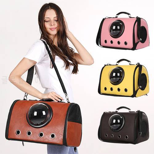 Cat Backpack Carrier for Cat with Window for Pets Small Dogs Rabbit Space Travel Cat Transport Bag House Pet Carrier Products