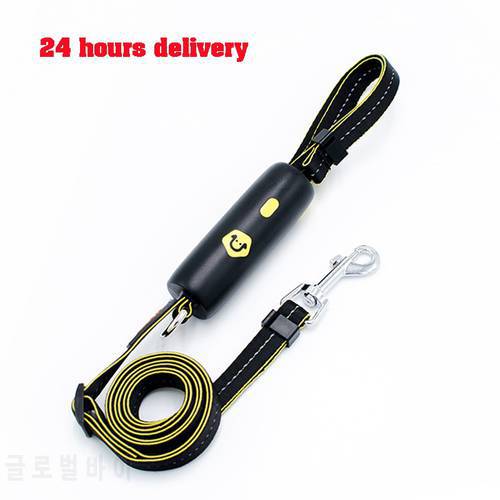 New Free Hand Dog Leash Nylon Dog Accessories For Small Medium Dogs French Bulldog Walking Training Rope Best Selling Products