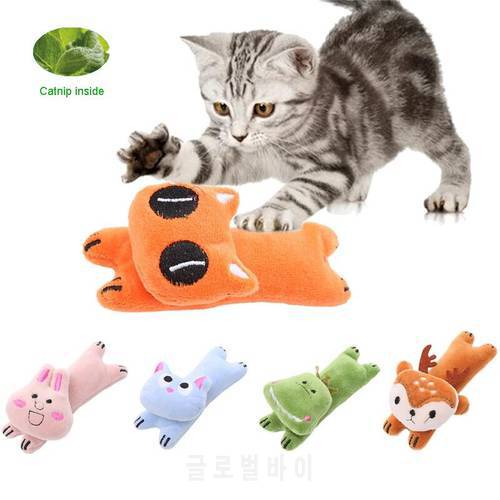 Cat Toys Pet Kitten Teeth Grinding Toys Catnip Animal Shape Puppet Toys Pet Interaction Cat Toy Claws Thumb Bite Pet Supplies
