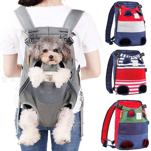 Pet Carrier Backpack Cat Dog Legs Out Front Travel Bag Walking Carrying Backpack For Small Medium Cats Dogs Bulldog Teddy Puppy
