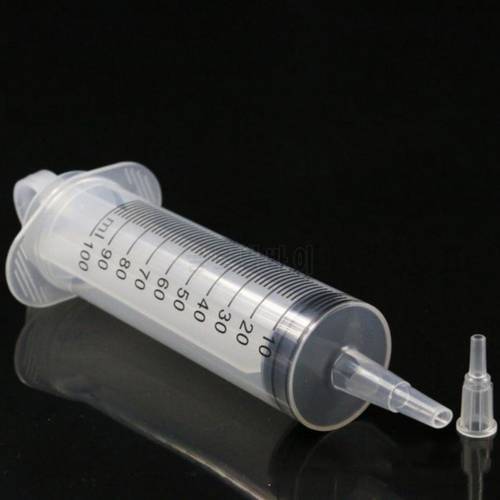 100/150ml Pet Feeder Reusable Liquid Plus Water Plastic Needle Tube Large-capacity Injection Syringe For Small Dogs Pet Dropship