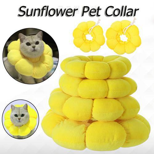 Cat Elizabethan Collar Pet Dog Neck Cone Recovery Collar for Anti-Bite Lick Surgery Wound Healing Protective Pet Cats E-Collar