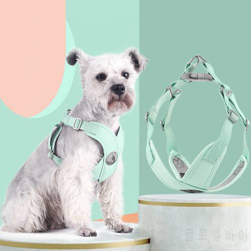Pet Leash Dog Harness Traction Rope Dog Collar Macarone Color Adjustable Length Pet Supplies Dog Accessories Dog Supplies