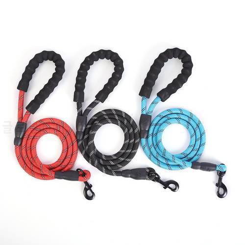 Reflective Dog Leash Pet Training Running Rope Durable Nylon Rope Leashes For Small Medium Large Dog Pet Supplies