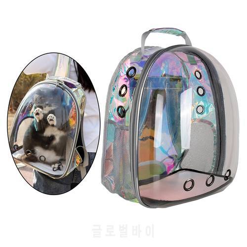 Cat Backpack Portable Carrier for Cats Astronaut Space Capsule Transparent Bag for Kitty Puppy Transportation Cat Accessories