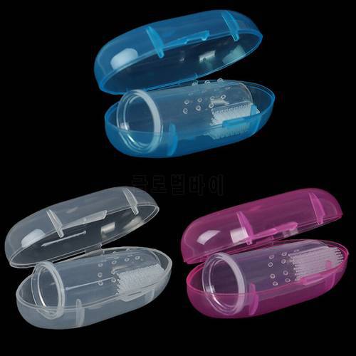 1pc Rubber Pet Finger Toothbrush Dog Toys Clean Teeth Pet Accessories Pet Supplies