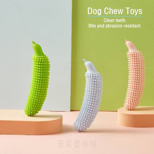 Dog Chew Toys Rubber Dog Toothbrush Stick Teeth Cleaning Brush Doggy Puppy Dental Care Pet Dog Accessories New Arrival