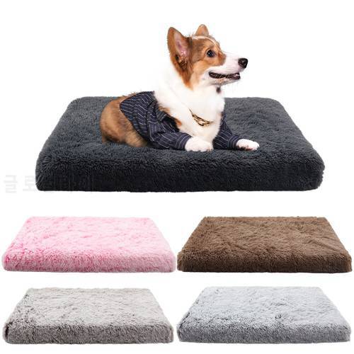 TLNY Detachable Plush Square Dog Kennel Cat Mat Pet Kennel Deep Sleep Dog Sofa Bed Pet Supplies Puppy Bed Beds for Large Dogs