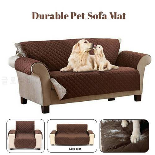 Pet Sofa Cushion Cover Wear-resistant Pet Chair Sofa Cushion Mat Positive and Negative Anti-skid Dustproof Sofa Protector Pad