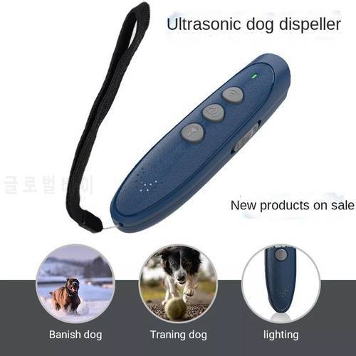 Ultrasonic Dog Repeller Dog Training Device Safe Training Equipment Hand-held Bark Arrester Pet Accessories отпугиватель собак