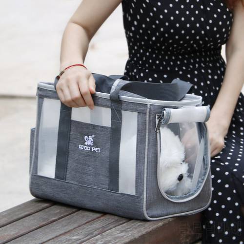 Cat Bag Breathable Portable Pet Carrier Bag Cats Transporter Handbag Puppy Shoulder Bags Travel Pet Carrier for Little Dog Cat