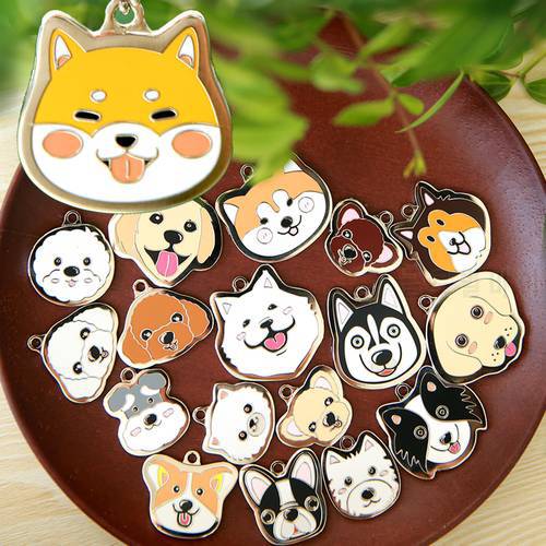 Personalized Metal Dog Tags Original Icon Tags for Dogs Puppies Cute Husky Chihuahua Bulldog Pet Products Dog Accessories