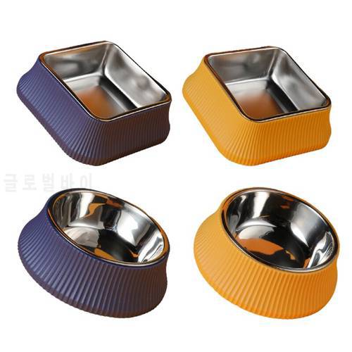 Dog Bowls Stainless Steel Non Skid Easy to Clean Large Food Bowl Non Tipping