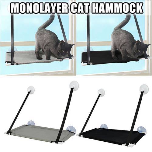 Up to 10kg Cat Hanging Bed Pet Window Hammock Seat Mount Sunny Comfortable Hammocks Seats Sleeping Hanging Shelf