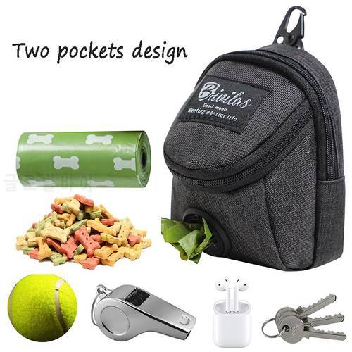 Outdoor Durable Multifunction Portable Training Dog Snack Bag Pet Supplies Strong Wear Resistance Large Capacity Waist Bag