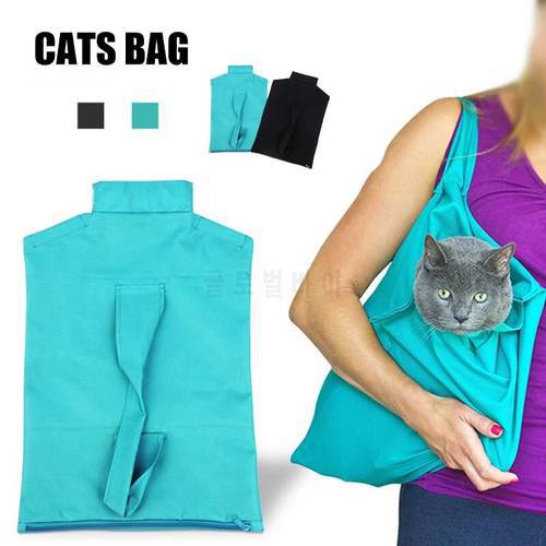 Cat Carrier Pouch Pet Dog Carrier Sling Hands-Free Puppy Outdoor Travel Bag Portable Pet Shoulder Bag Washable Foldable 2022