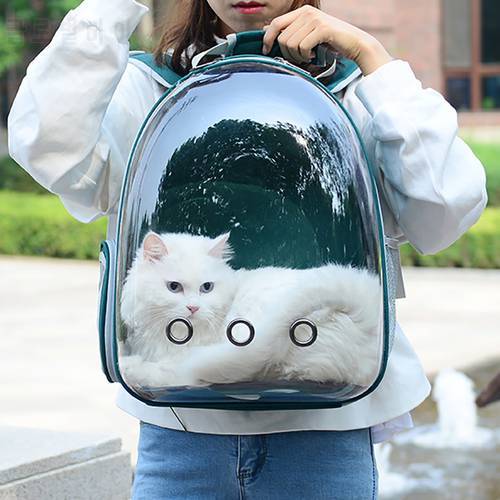 Pet Transport Bag Carrying For Cats .Cat Carrier Bags Breathable Pet Carriers Small Dog Cat Backpack Travel Space Capsule Cage