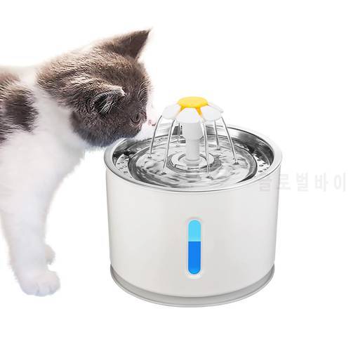 Dog Drinking Fountain Pet Cat Water Fountain 1.6L Automatic Ultra Quiet USB Drinker Feeder Bowl Pet Drinking Fountain Dispenser