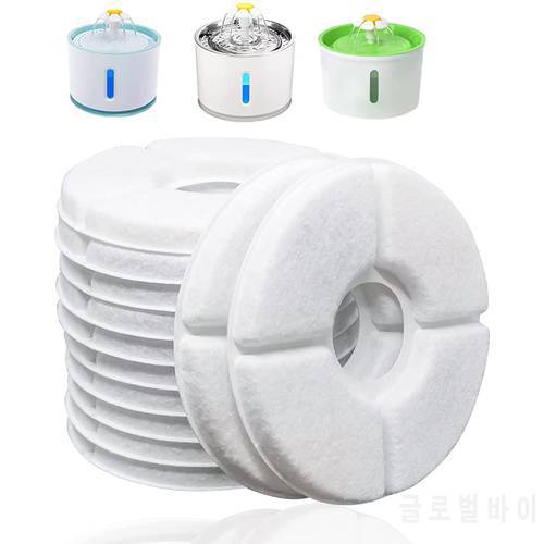 Cat Water Fountain Filters,Triple Filtration System Pet Cat Fountain Filter Replacement for 84oz/2.5L Automatic Cat Fountain
