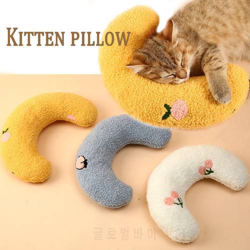Cat Toys Kitten bed cat pillow Protect the cervical spine Puppy pillow pet mats Teddy Deep Sleep Cat accessories pet supplies