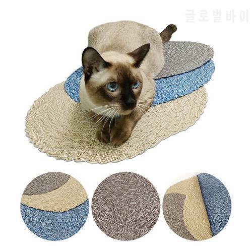 Straight pet products cat scratch board cat mat play claw grinding dual-purpose natural material wear-resistant scratch special