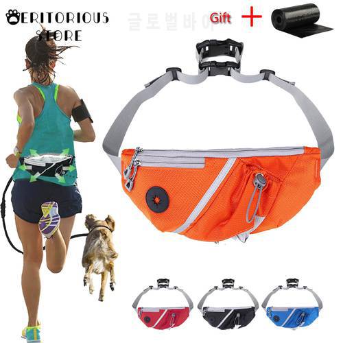Dog Backpack New Pet Training Pockets Pet Snack Bags for Walking and Dog Walking Artifact Convenient Running Pockets Dog Bags