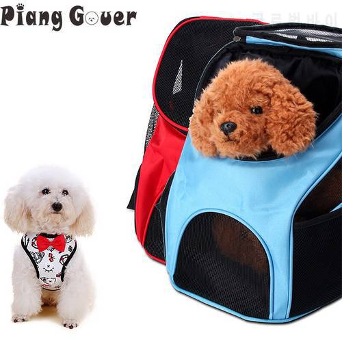 Small Cat Dog Bag Travel Carrying Pet Carrier Backpack Puppy Comfort Outdoor Shoulder Backpack Portable