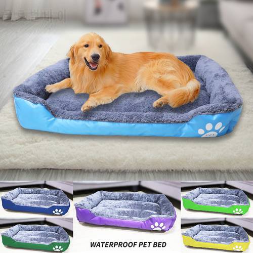 Dog Beds for Large Dogs Summer Washable Cat Mat Waterproof Mattress Rectangular Pet Cushion for Medium Large Dogs or Multiple