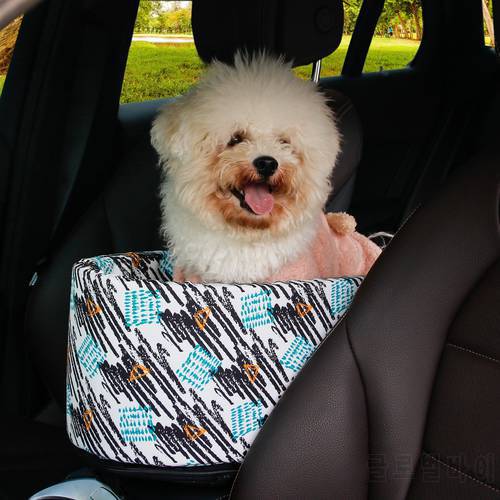 Car Mat Transport Dog Carrier Protector Portable Cat Dog Bed Travel Central Control Car Safety Pet Seat For Small Dog Cat