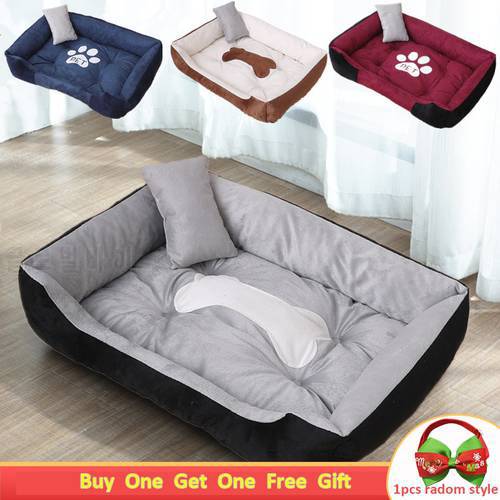 Cat Puppy Sofa Bed for Larger Dogs Bed House Cushion Soft Sofa Cat Dog Bed Sleeping Bag Kennel Pet Product Dog Accessories