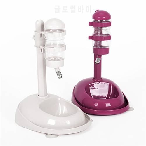 Dog Water Bottle Hanging Type Non-wet Mouth Automatic Drinking Dispenser Pet Waterer Feeder For Puppy Kitten Cat Food Bowl
