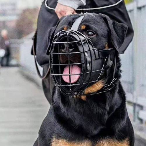 Dog Tactical Mouth Cage Horse Dog Golden Retriever German Shepherd Doberman Rottweiler Dog Training Muzzle Dog Accessories