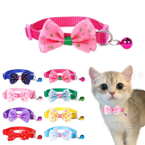 Cat Collar, Pet Cat Collar, Bow Collar for Cats, Pet Accessories Cat Accessories