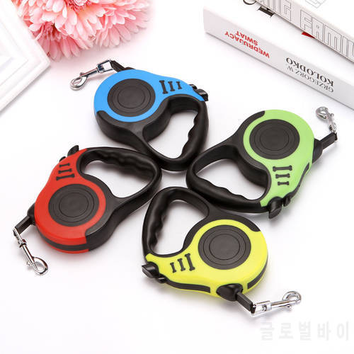 3/5m Durable Leash Automatic Retractable Nylon Cat Lead Extension Puppy Walking Running Lead Roulette for Dogs Dog Collar