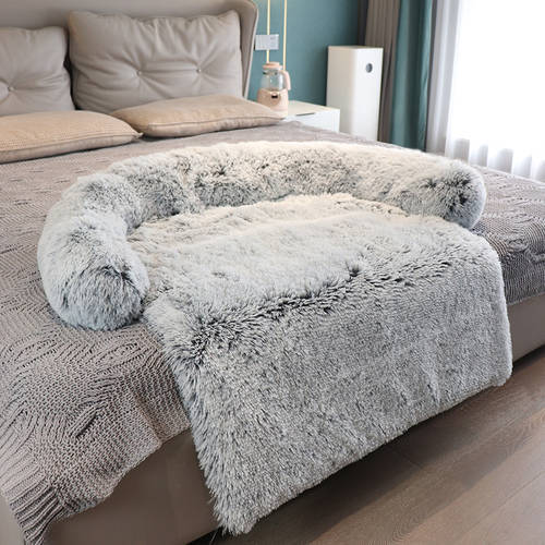 Pet Dog Mat Sofa Dog Bed Thickened Soft Pad Blanket Cushion Home Washable Rug Warm Cat Bed Mat For Couches Car Floor Protector