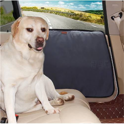 2pcs Protector Waterproof Pet Dog Car Door Cover Fit All Vehicles Protector Cover Waterproof Non-slip Durable Car Door Co