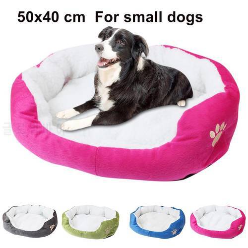 Pet small Dog Bed Warm House solid colored Square Pet Kennel For Small Dogs Cat Puppy Plus Size Dog winter warm Baskets