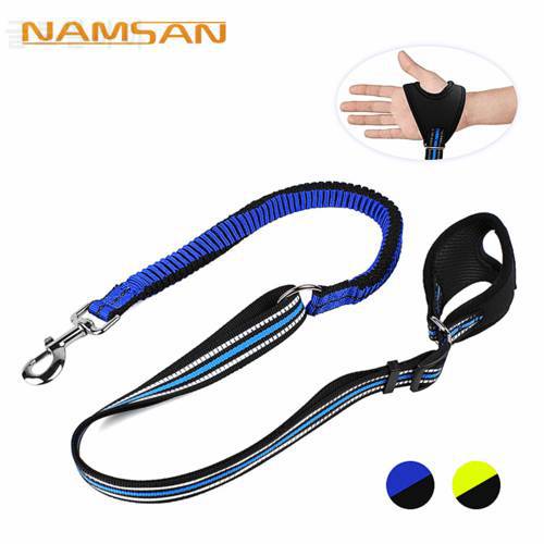Dog Leash Trainning For Large Small Cat Comfort handle Pets Leashes Reflective Durable Dog Leash Nylon Rope Pet Supplies