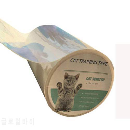 100*15cm Cat Anti-Scratch Tape Roll Sofa Furniture Guards Couch Protector Stickers Transparent Cat Scratch Post Durable