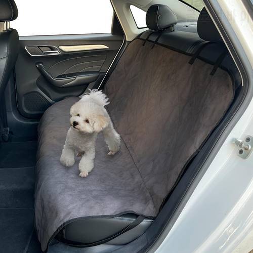 Durable Pet Dog Car Seat Cover Waterproof Nonslip Scratch Proof Pet Car Seat Cover Rear Back Mat Hammock Protector for Travel