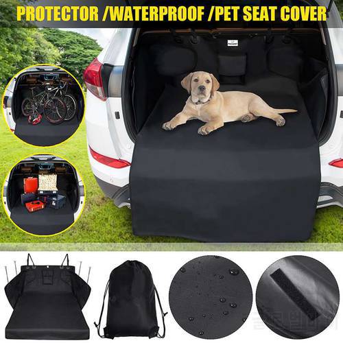 Dog Car Seat Cover Trunk Case Dog Car Dog Transporter Mat Pad Dog Car Seat Cover Hammock Dog Car Trunk Protection 175x105cm