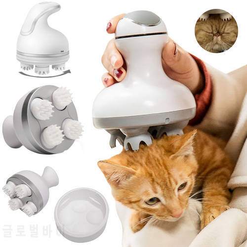 2021 Patented Design Silicone Multifunctional Dragon Gripping Head Pet Massager Charging Electric Kneading Scalp Massage Machine