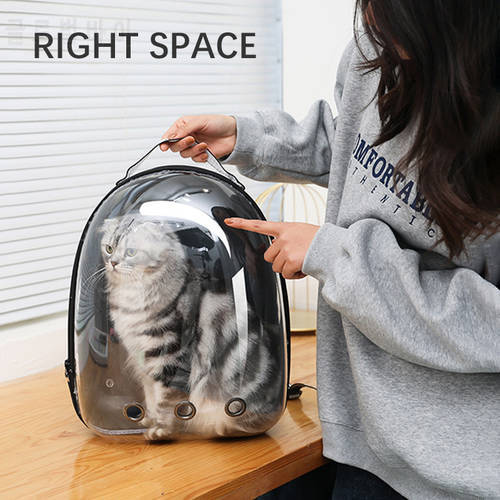 Space Breathable Pet Bag Panoramic Transparent Cat Bag Cat Puppy Out Portable Backpack Pet Backpack