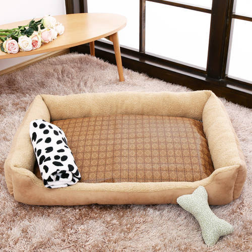 Explosions on Behalf of Warm Nest In Winter Solid Dog Bed 100% Cotton Dog Bed Beds & Sofas Puppy