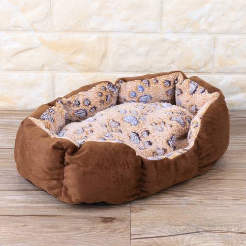 X6HD Pet Comfortable Warm Bed Dog Puppy Cat Soft Bed Mat Pet Indoor Cushion Sleep Bed